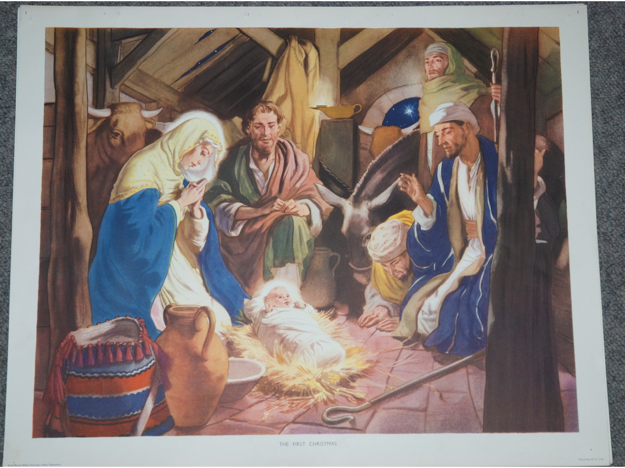 Appraisal: Two sets of Enid Blyton New Testament Bible pictures published