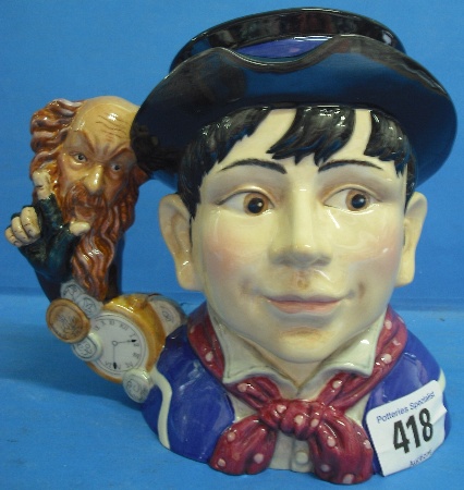 Appraisal: Royal Doulton Mid Size Character Jug Artful Dodger D Boxed