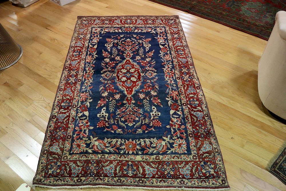 Appraisal: Antique And Finely Hand Woven Area Carpet From a Florida