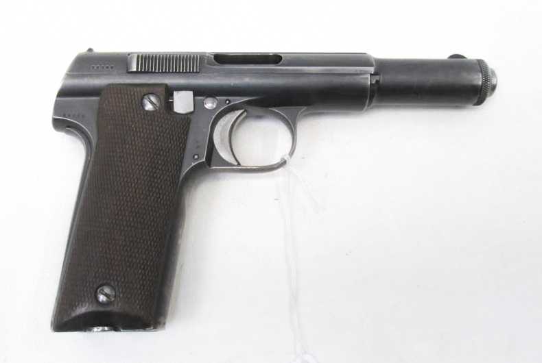 Appraisal: ASTRA MODEL SEMI AUTOMATIC PISTOL mm parabellum caliber barrel blued