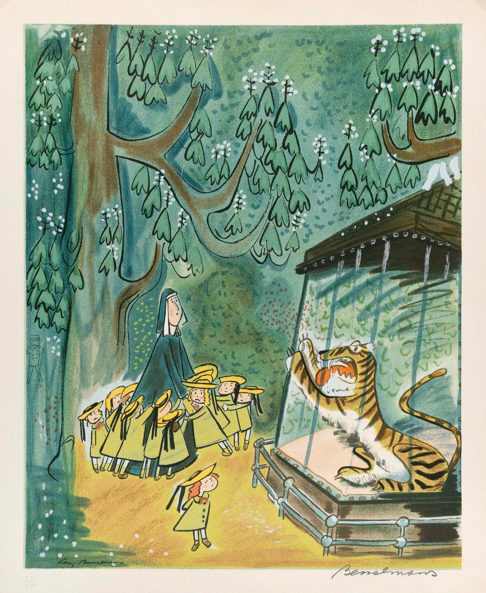 Appraisal: LUDWIG BEMELMANS NEW YORK FRANCE - TO THE TIGER IN