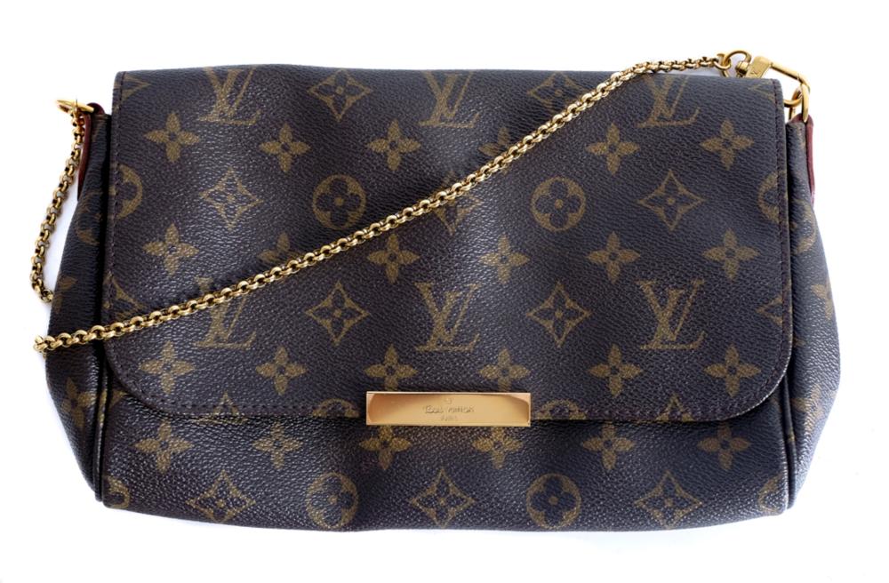 Appraisal: LOUIS VUITTON FAVORITE MM HANDBAGLouis Vuitton 'Favorite MM' handbag made