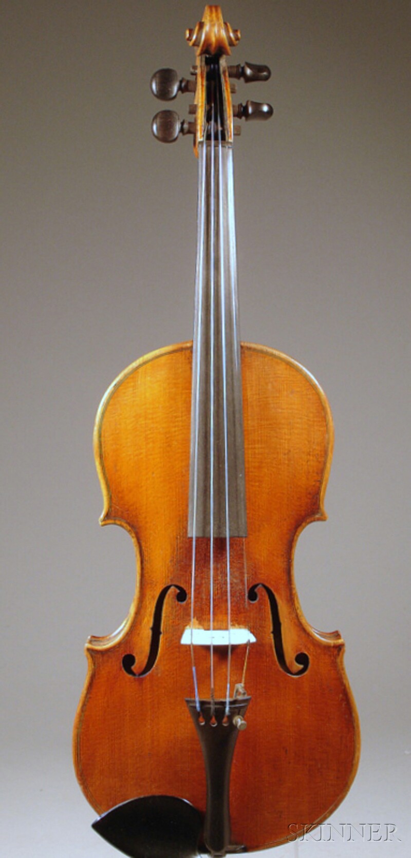 Appraisal: Child's German Violin c labeled STRADIVARIUS length of back mm