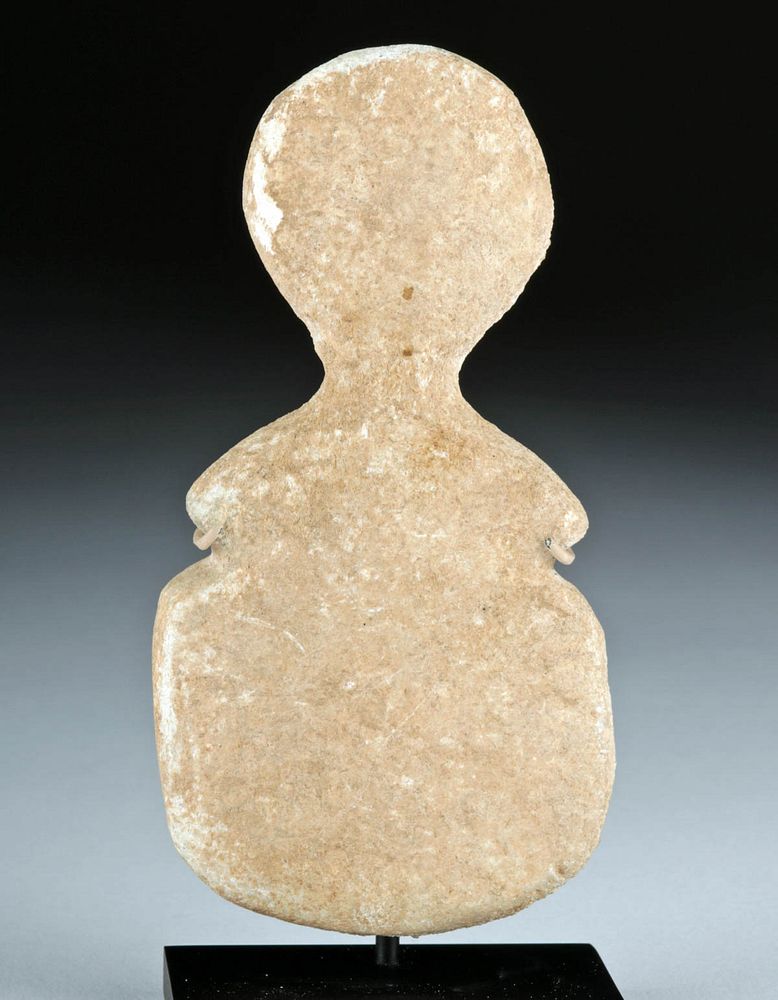 Appraisal: Early Anatolian Marble Idol - Kusura-Beycesultan Type Asia Minor modern-day