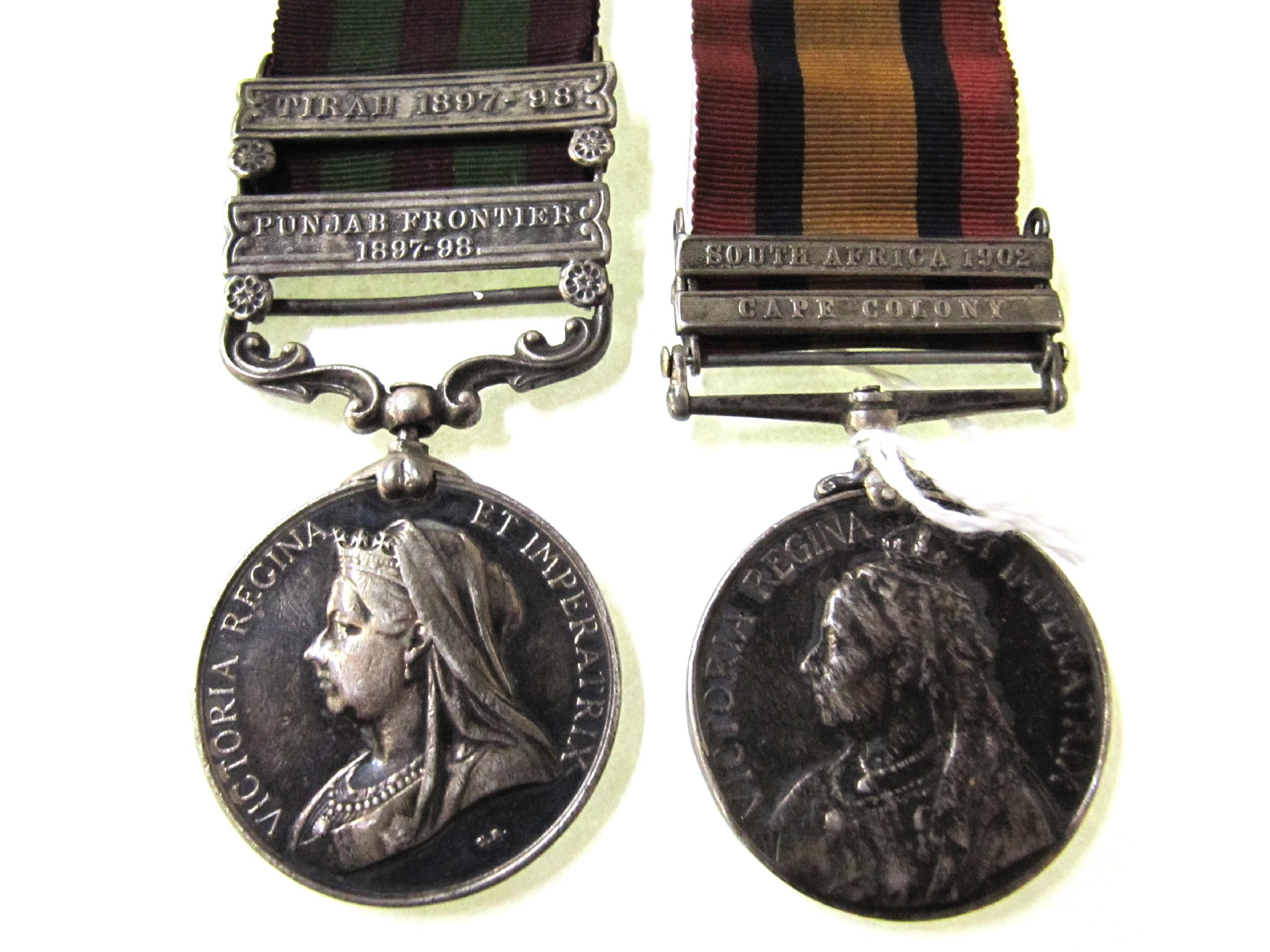 Appraisal: A lot comprising an India General Service medal with two