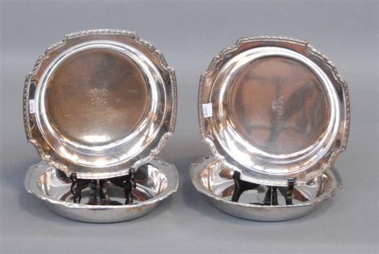 Appraisal: SET FOUR TIFFANY CO STERLING SILVER SERVING BOWLS Marked M