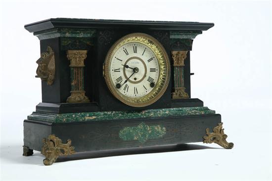 Appraisal: SETH THOMAS MANTLE CLOCK Eight day time and strike with