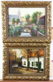 Appraisal: Paintings Willem Abraham Wassenaar lot of Willem Abraham Wassenaar Dutch