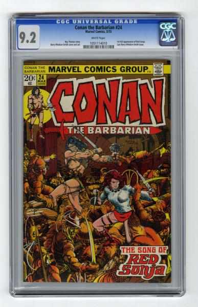 Appraisal: Conan the Barbarian CGC Marvel Comics Click for full description