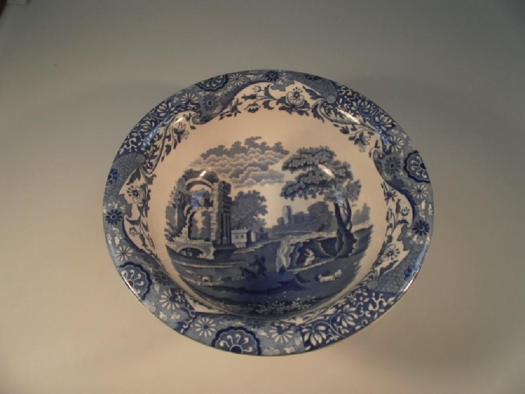 Appraisal: A large Copeland Spode's Italian bowl cm diameter