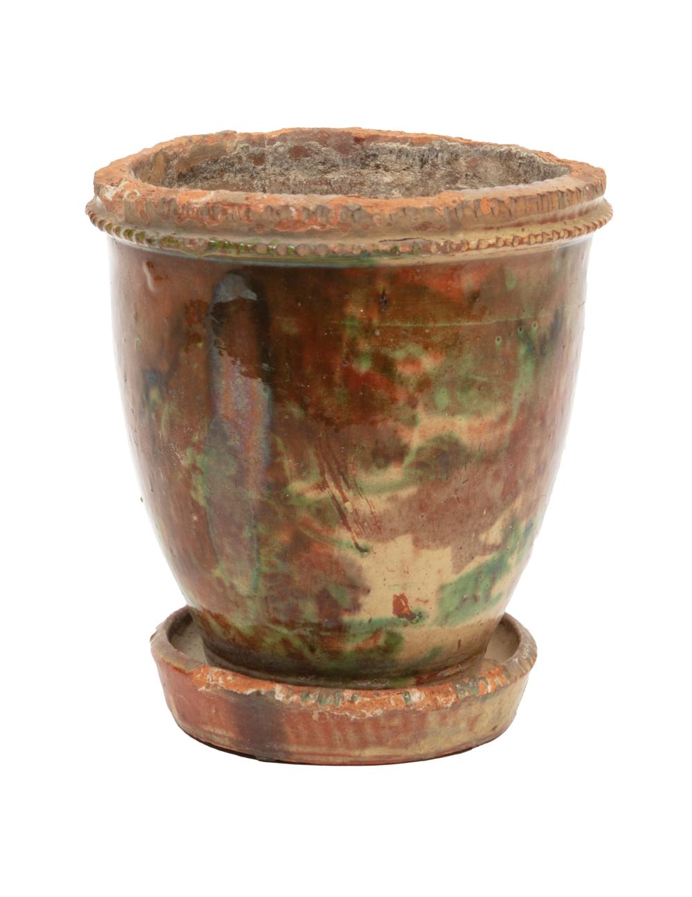 Appraisal: John Bell American Art Pottery Jardiniere or Flower Pot c