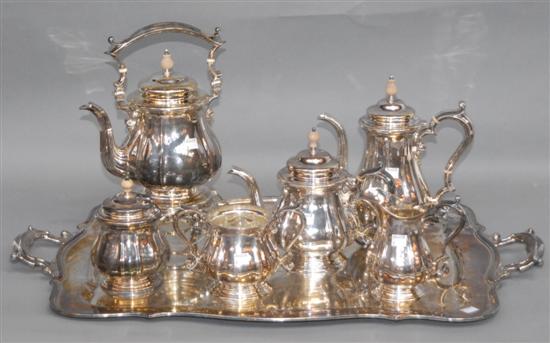 Appraisal: GORHAM STERLING SILVER TEA COFFEE SERVICE Marks on the bases