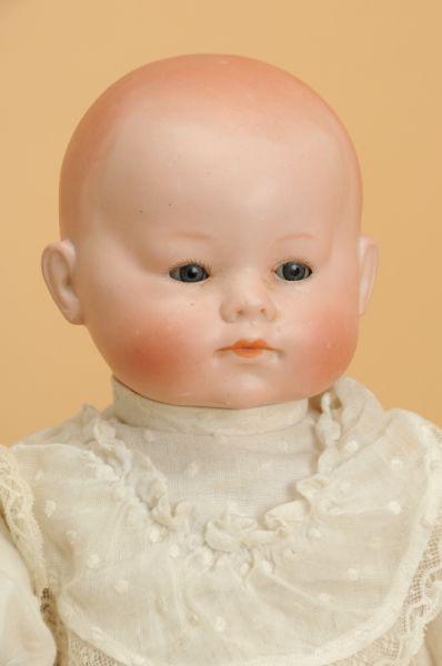 Appraisal: Herm Steiner Baby Germany ca bisque flange head with molded