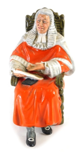 Appraisal: A Royal Doulton figure The Judge HN printed marks beneath