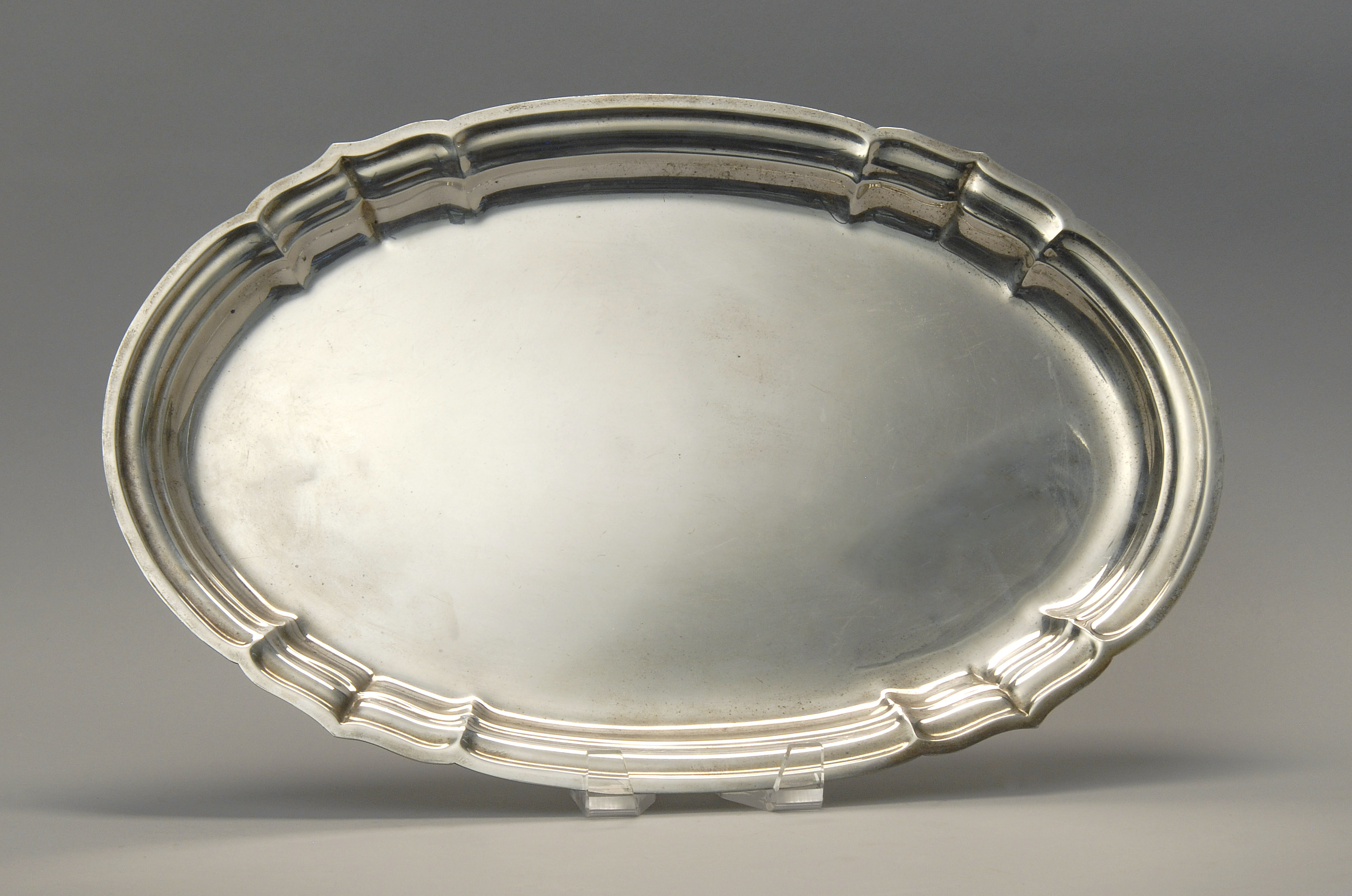 Appraisal: REED AND BARTON STERLING SILVER PLATTER In the Newport pattern