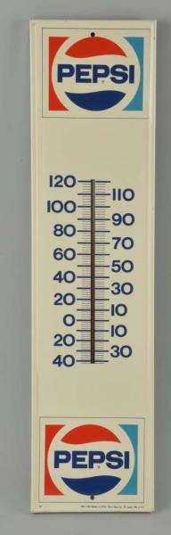 Appraisal: Pepsi Advertising Thermometer This thermometer has just a few very