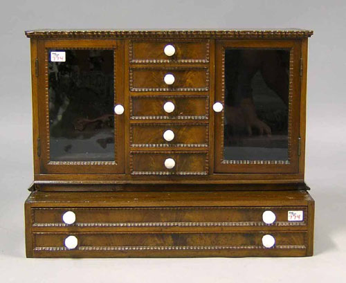 Appraisal: Victorian specimen cabinet late th c h w