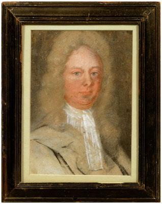 Appraisal: Important Henrietta Johnston pastel Henrietta De Beaulieu Dering Johnston South