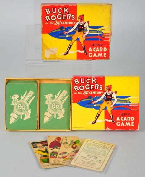 Appraisal: Buck Rogers th Century All-Fair Card Games Description Includes one