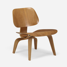 Appraisal: Charles and Ray Eames LCW Herman MillerUSA c walnut plywood