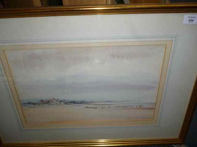 Appraisal: IAN ARMOUR-CHELU - 'Beach on the East Coast' signed and