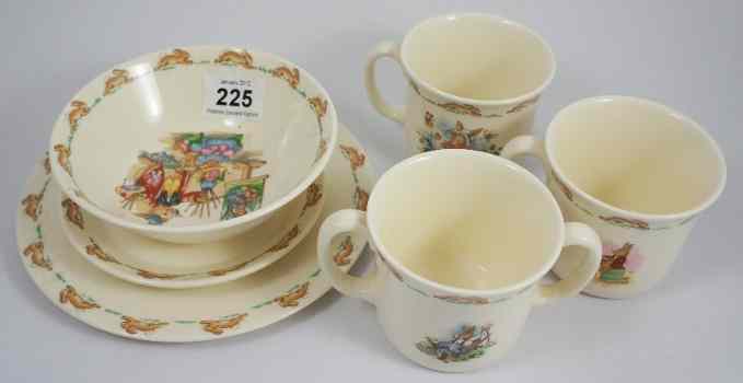 Appraisal: Royal Doulton Nurserywares to include Mugs Plates etc