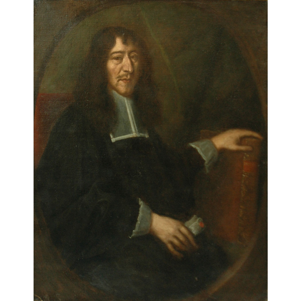 Appraisal: Dutch School th Century Portrait of a Man with his