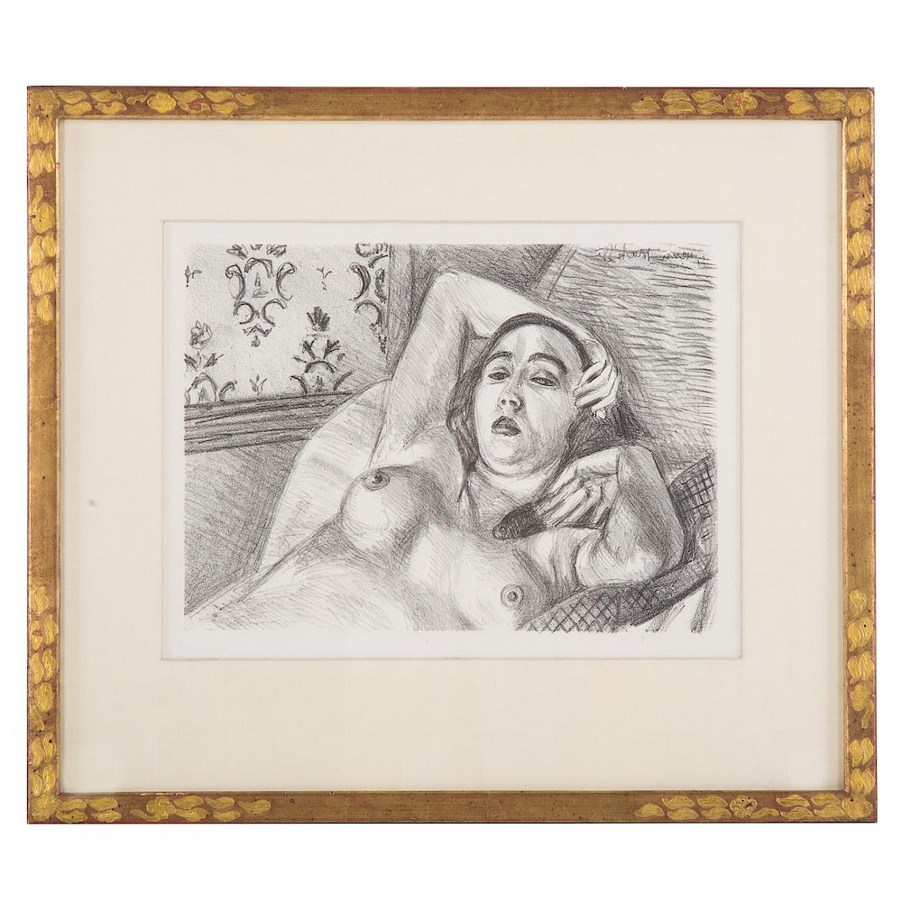 Appraisal: Henri Matisse Repos du Modele French - Lithograph signed in