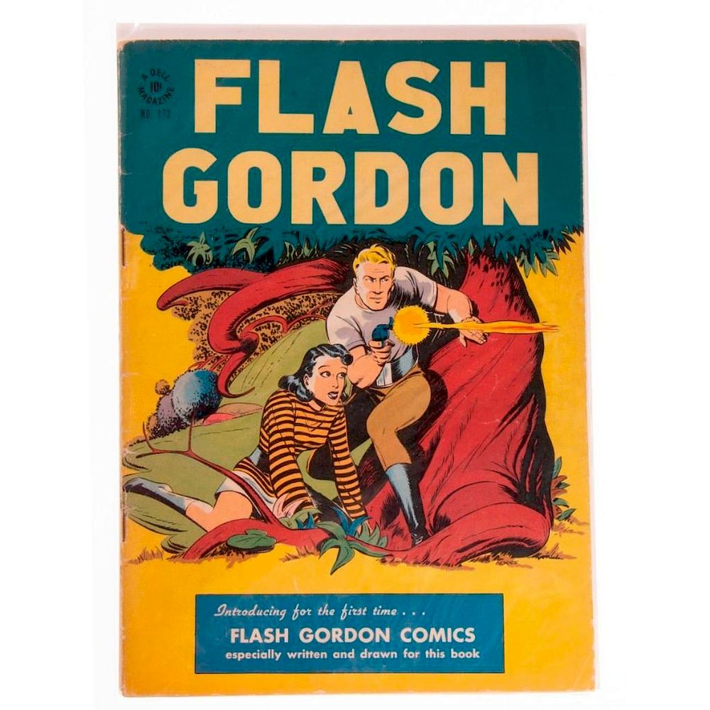 Appraisal: Two Flash Gordon Comics Flash Gordon Four-Color Dell Adventure In