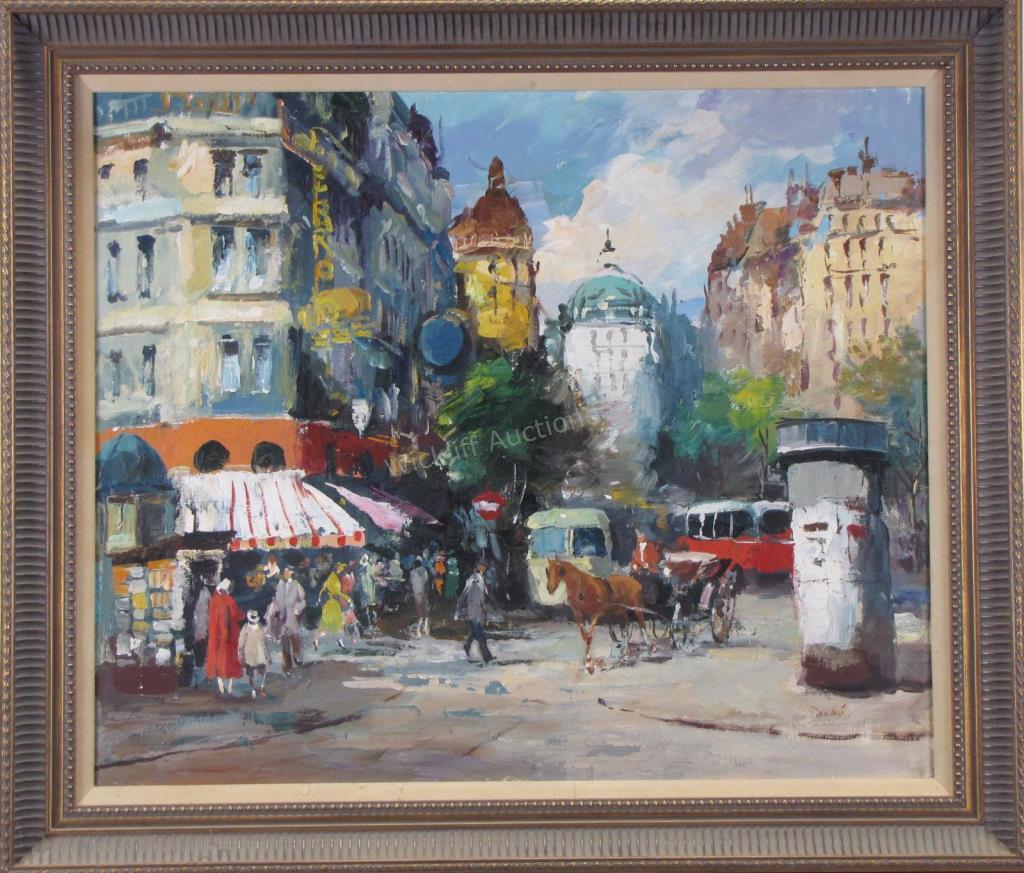 Appraisal: Gabriele Daube Germany - x O C signed lower right