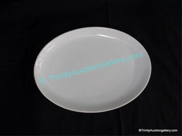 Appraisal: Arzberg Classic White Oval Serving Platter Arzberg marked on bottom