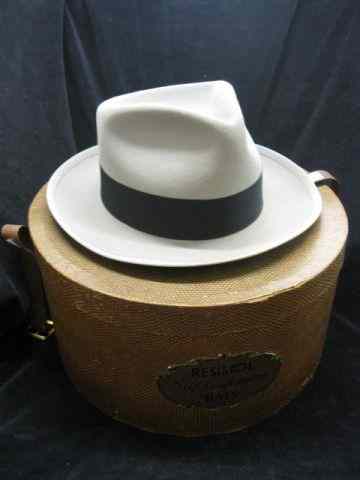 Appraisal: Neat Vintage Hat Hat Box