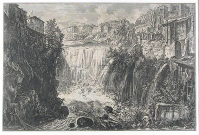 Appraisal: Giovanni Battista Piranesi - Tempio detto Volgarm di Giana Veduta