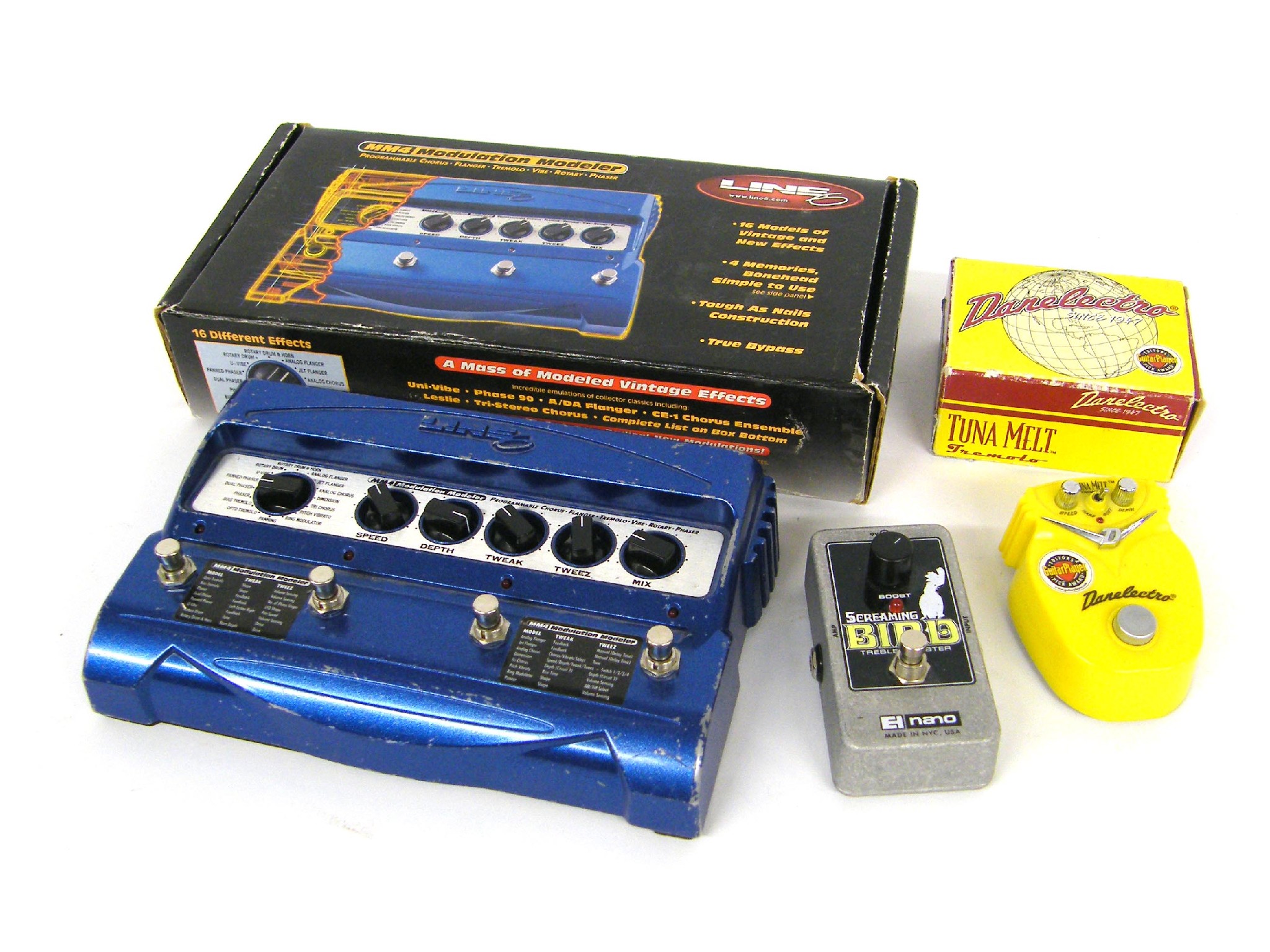 Appraisal: Line MM modulation modular guitar pedal appears to be in