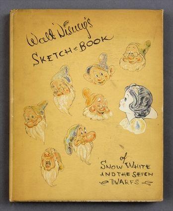 Appraisal: DISNEY WALT WALT DISNEY'S SKETCH BOOK - BOOK OF SNOW