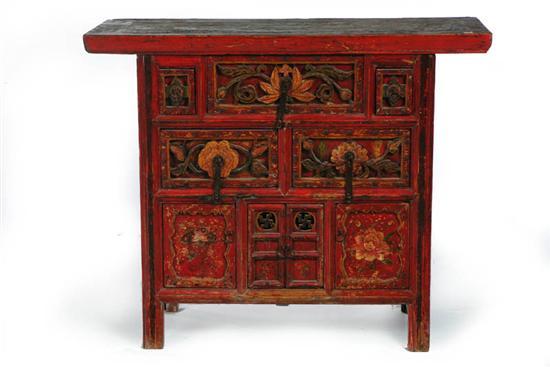 Appraisal: CHEST OF DRAWERS China Qing Hai province late th-early th