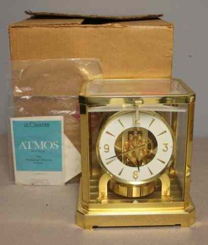 Appraisal: Vintage Jagre Le Coultre Atmos Clock Still in box with