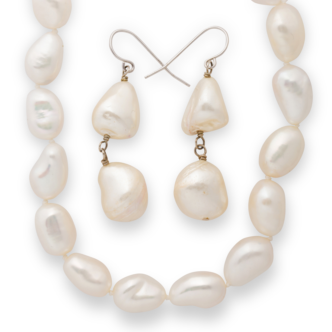 Appraisal: A GROUP OF CULTURED PEARL JEWELRY A group of cultured