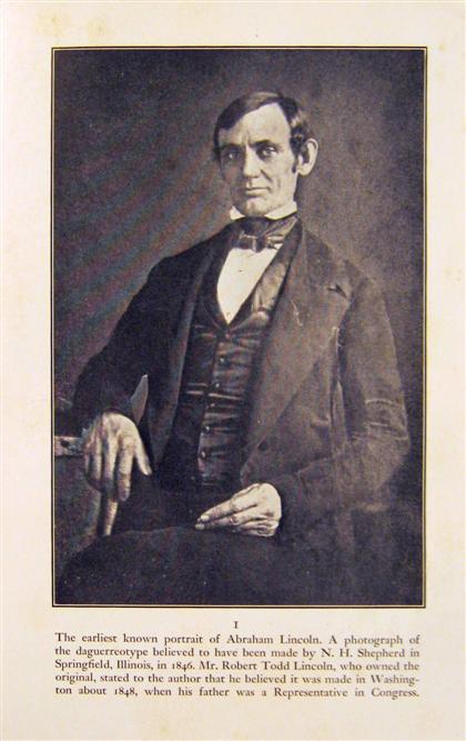 Appraisal: vol Meserve Frederick Hill The Photographs of Abraham Lincoln New