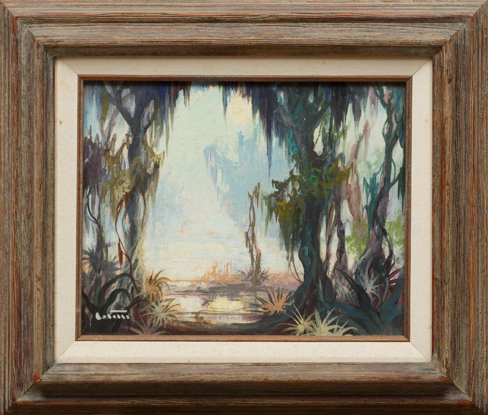 Appraisal: Colette Pope Heldner American Louisiana - Swamp Idyl Louisiana Bayou