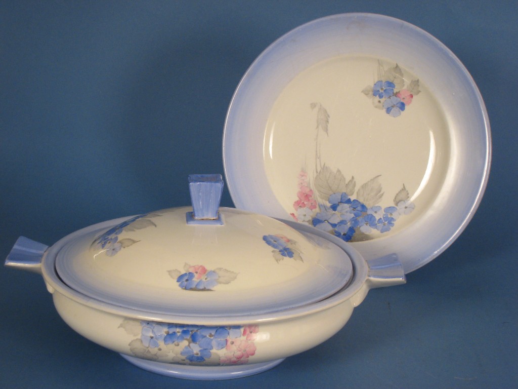 Appraisal: A Shelley Phlox pattern part Dinner Service viz Plates in