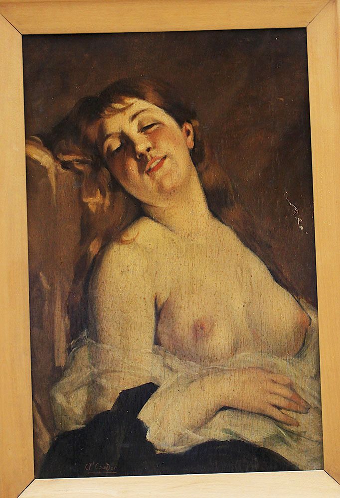 Appraisal: Auguste Couder - -attributed Auguste Couder - -attributed female nude