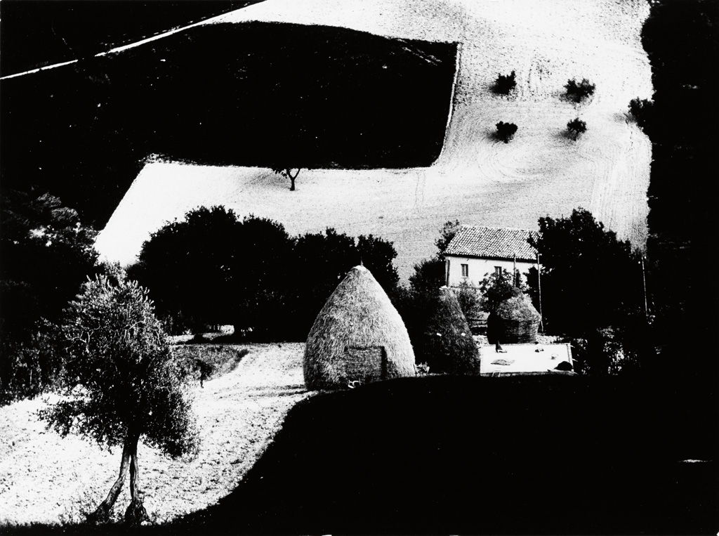 Appraisal: MARIO GIACOMELLI - Landscape from the Paesaggi series Silver print