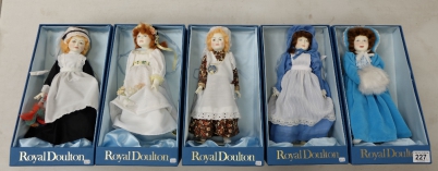 Appraisal: Royal Doulton ceramic collectors Nisbit dolls Saturdays Friday Wednesday Monday