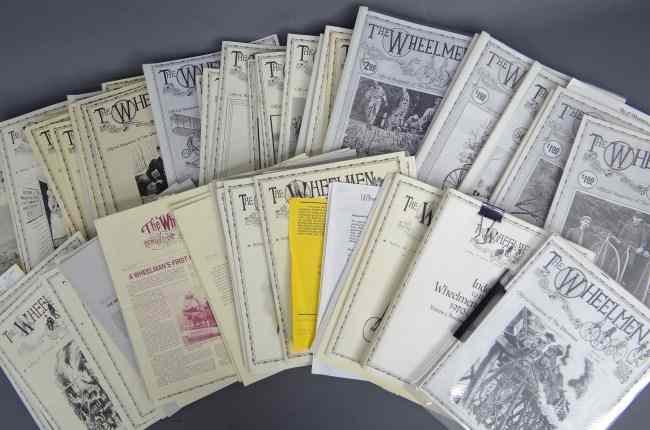 Appraisal: Magazines ''The Wheelmen'' - copies plus newsletters VG cond