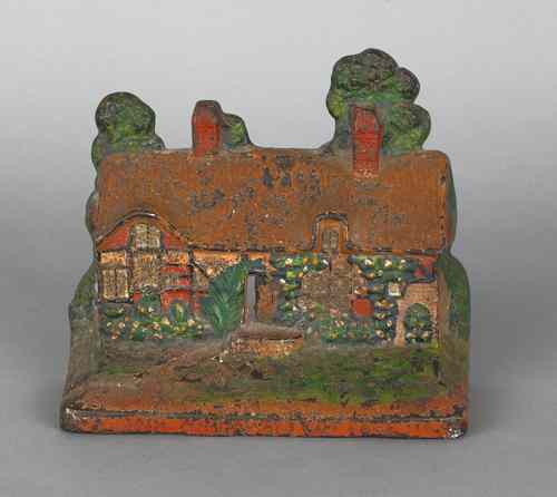 Appraisal: Greenblatt studio cast iron house doorstop h w