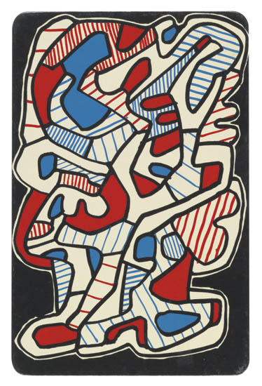 Appraisal: JEAN DUBUFFET Banque de L'Hourloupe jouer et tirer Portfolio with