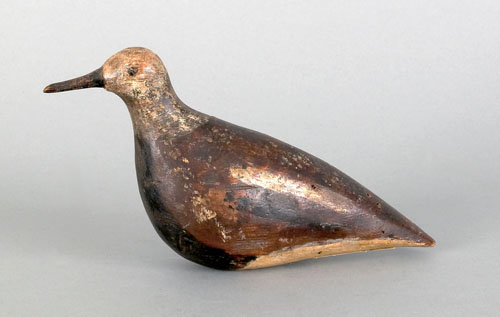 Appraisal: Ruddy turnstone shore bird decoy early th c probably New