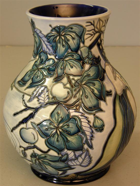 Appraisal: Moorcroft Collectors Club vase decorated with knights in a country