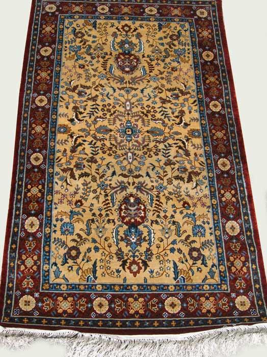 Appraisal: HAND TIED TINTSIN CHINESE SILK RUG Approx ' x '